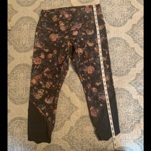 Lululemon floral leggings size 12